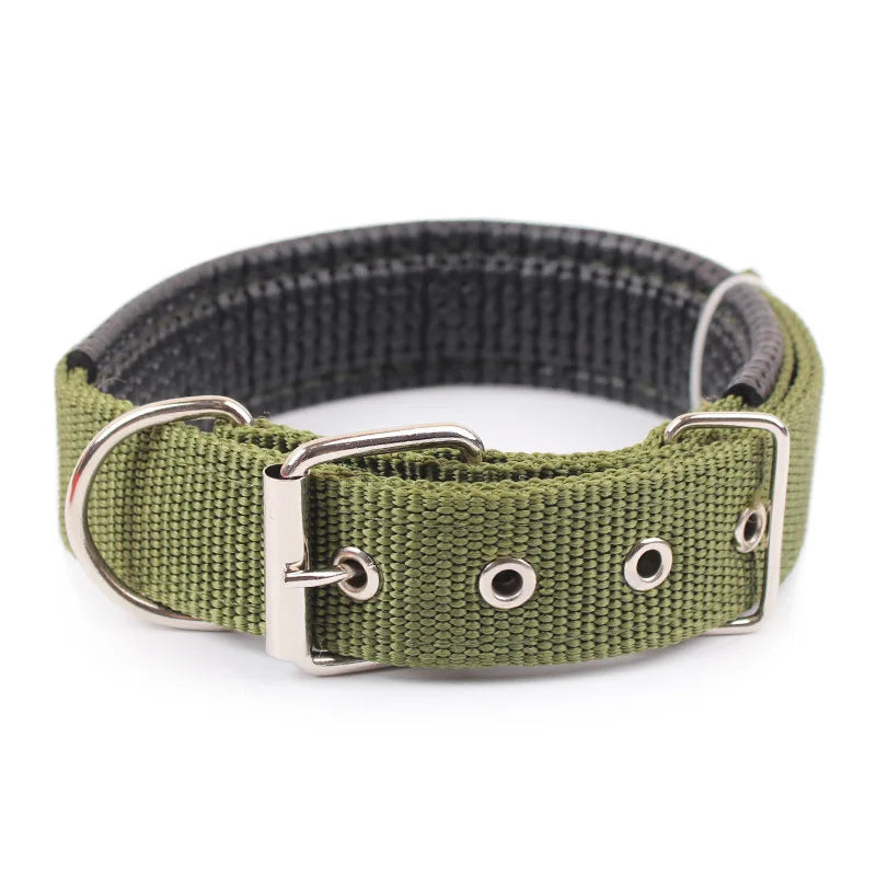 WoofHaven adjustable dog collar soft nylon Teddy Keji Beagle puppy